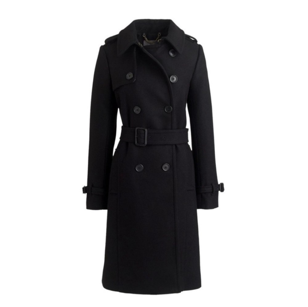 JCREW | Nello Gori Wool Cashmere Trench Coat